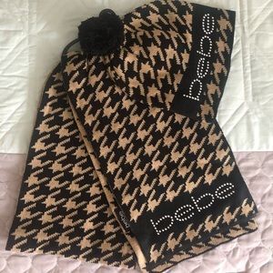 Bebe scarf and hat